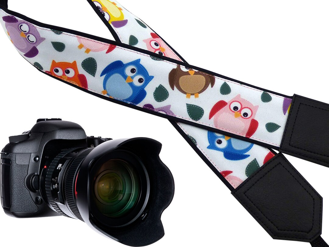 Intepro Camera Strap With Owls Design for Mirrorless Cameras. Etsy