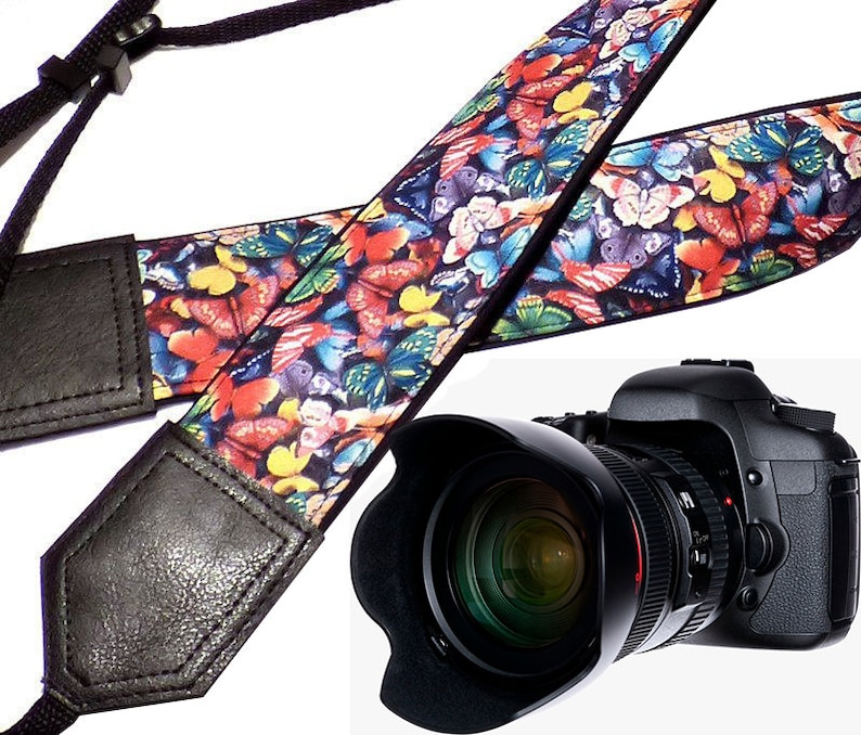 Personalized Camera Strap. Cororful Camera Strap With Etsy