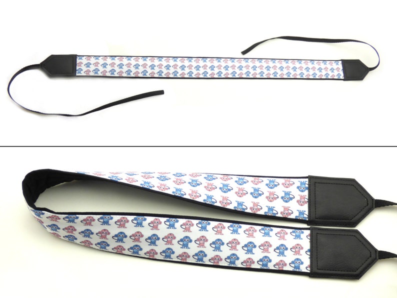 Monkey Camera Chain Monkey Camera Strap. Funny Animals DSLR / SLR Camera Strap. - Etsy