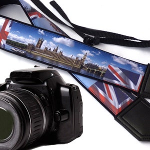 London camera strap. Big Ben camera strap. City view. DSLR / SLR Camera Strap. Camera accessories by InTePro image 2