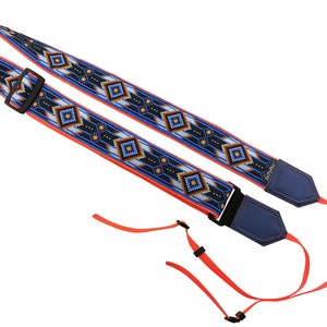 Camera strap inspired by Native American. Southwestern Ethnic Camera strap. Personalized Camera Strap. Camera accessories by InTePro image 5