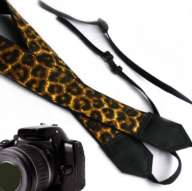 Leopard Camera Strap. DSLR / SLR Camera Accessory. - Etsy