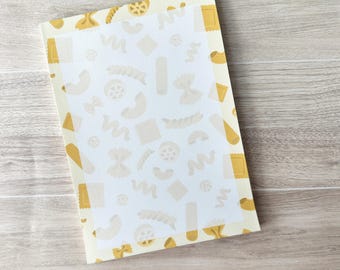 Pasta Theme Paper Pad 5 x 7