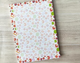 Vegetable Theme Paper Pad 5 x 7