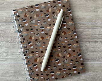 Coffee Break Wire-O Bound Notebook