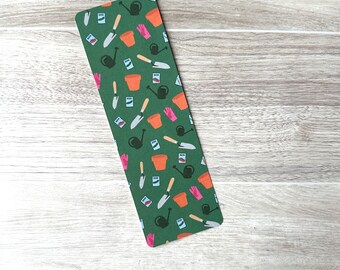 Spring Gardening Laminated Bookmark