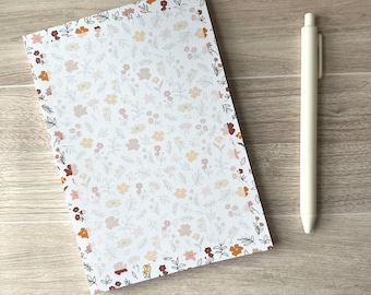 Light Spring Floral Paper Pad 5 x 7