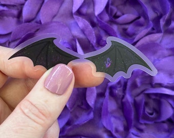 Bat Boys Vinyl Sticker: Book Lover Decal (1x1 in.)