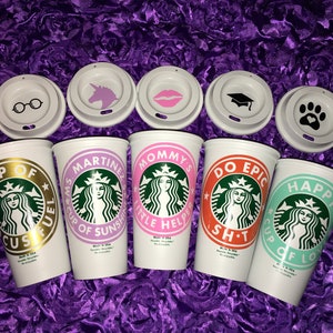 Personalized Starbucks Cup / Travel Mug / Teacher Tumbler / Teacher Appreciation / Personalized Gift / Birthday for her / Bridesmaid Gift