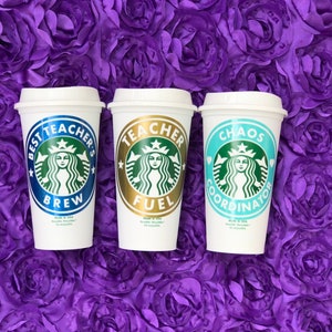Personalized Starbucks Cup / Bridesmaid Gifts / Bride Cup / Wedding Party Gifts / Bridesmaid Proposal / Personalized Gift / Bridal Party image 7