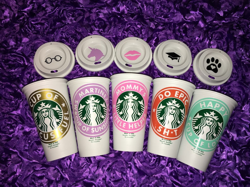 Personalized Starbucks Cup / Travel Mug / Teacher Tumbler / Teacher Appreciation / Personalized Gift / Birthday for her / Bridesmaid Gift 