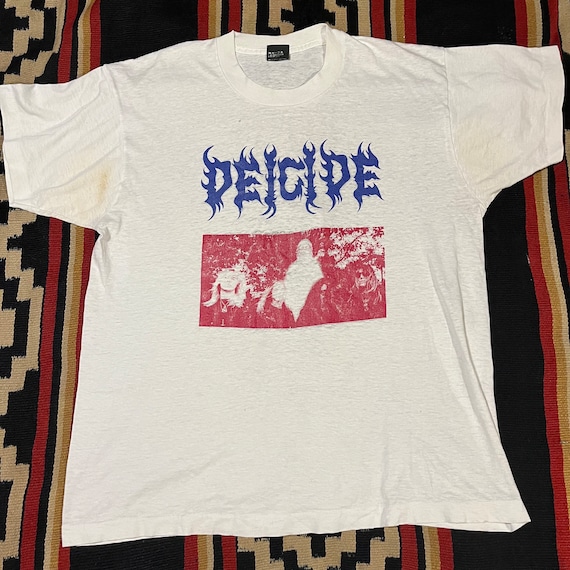 Vintage Deicide Metal Band Shirt, 1989 Single Stitch (size L) - Etsy
