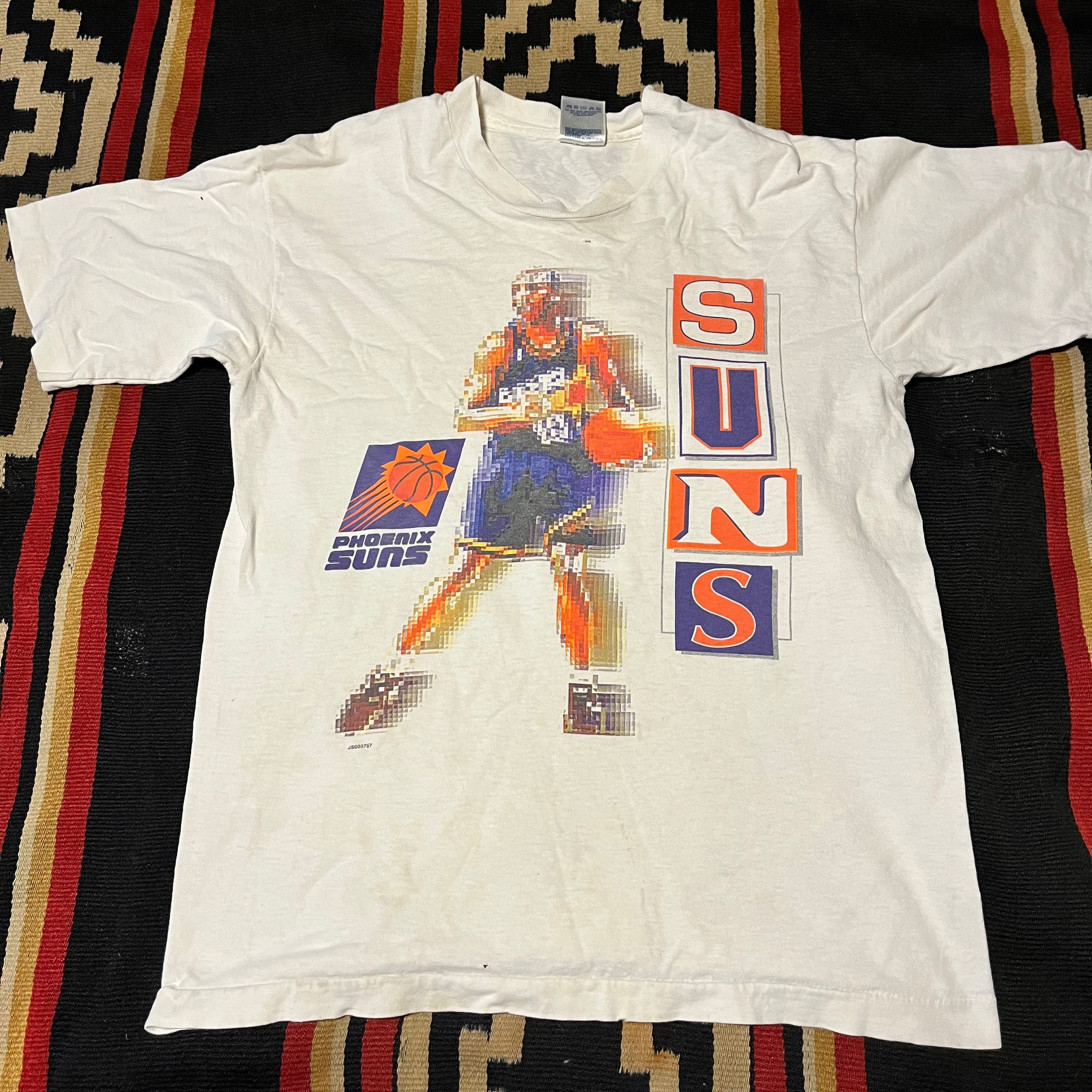 90s NBA phoenix suns basketball team 2021 vintage player shirt