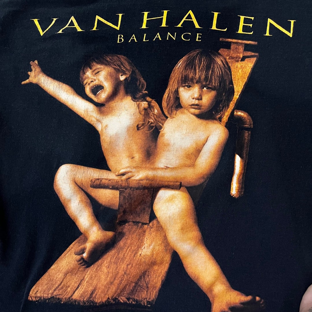 Vintage 1995 Van Halen Balance Tour Shirt Size Xl Single Vintage 1995 Van Halen Balance Tour Shirt Size Xl Single