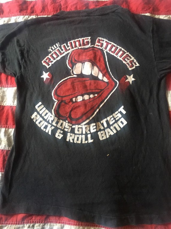 1979 Vintage Rolling Stones American Tour Ringer Shirt - Etsy