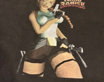 トゥームレイダー3 - ララ・クロフトの冒険 - ホワイトTシャツ