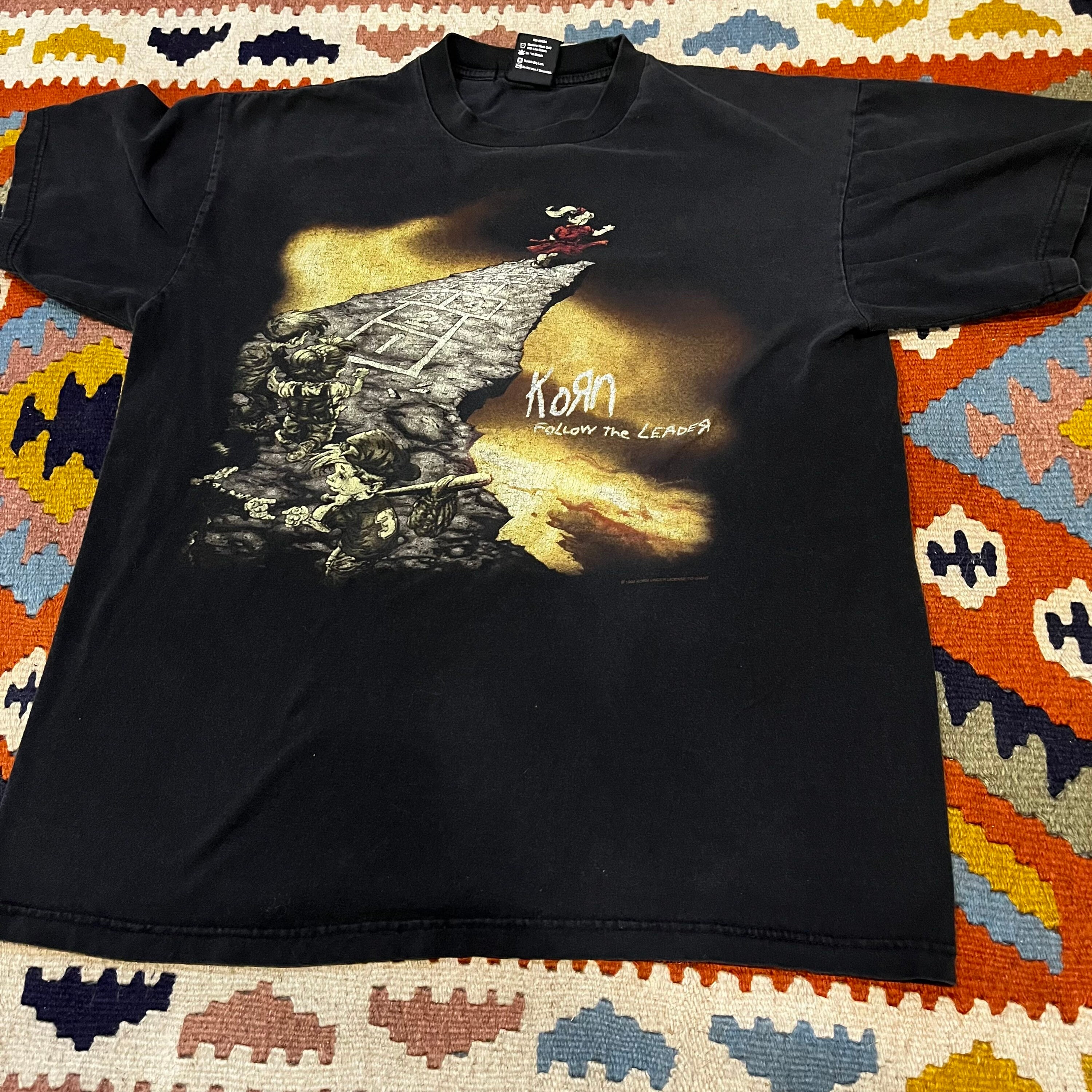 KORNコーン ヴィンテージ 半袖Tシャツ バンドT ロックT 1998