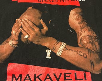 Vintage 90s 2Pac Tee, Death Row Records OG Print (XL)