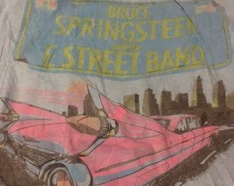 1984 bruce springsteen  and the E street band tour shirt size M single stitch