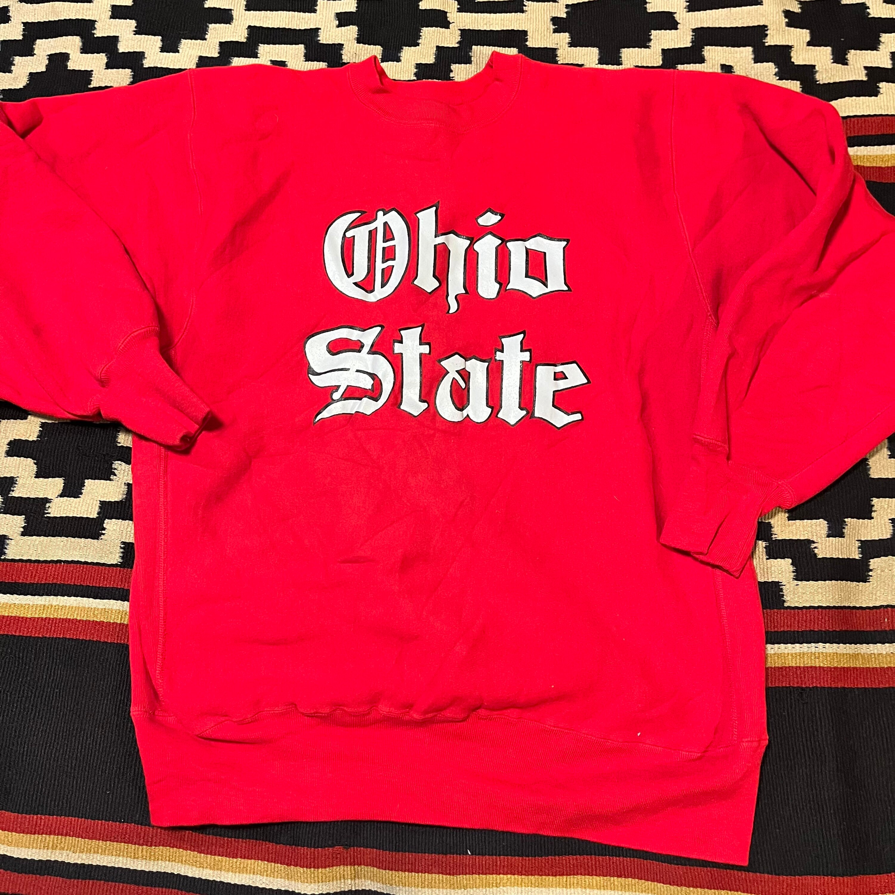 80s Ohio State Champion Crewneck Reverse Weave Made in Usa 80s Ohio State Champion Crewneck Reverse Weave Made in Usa
