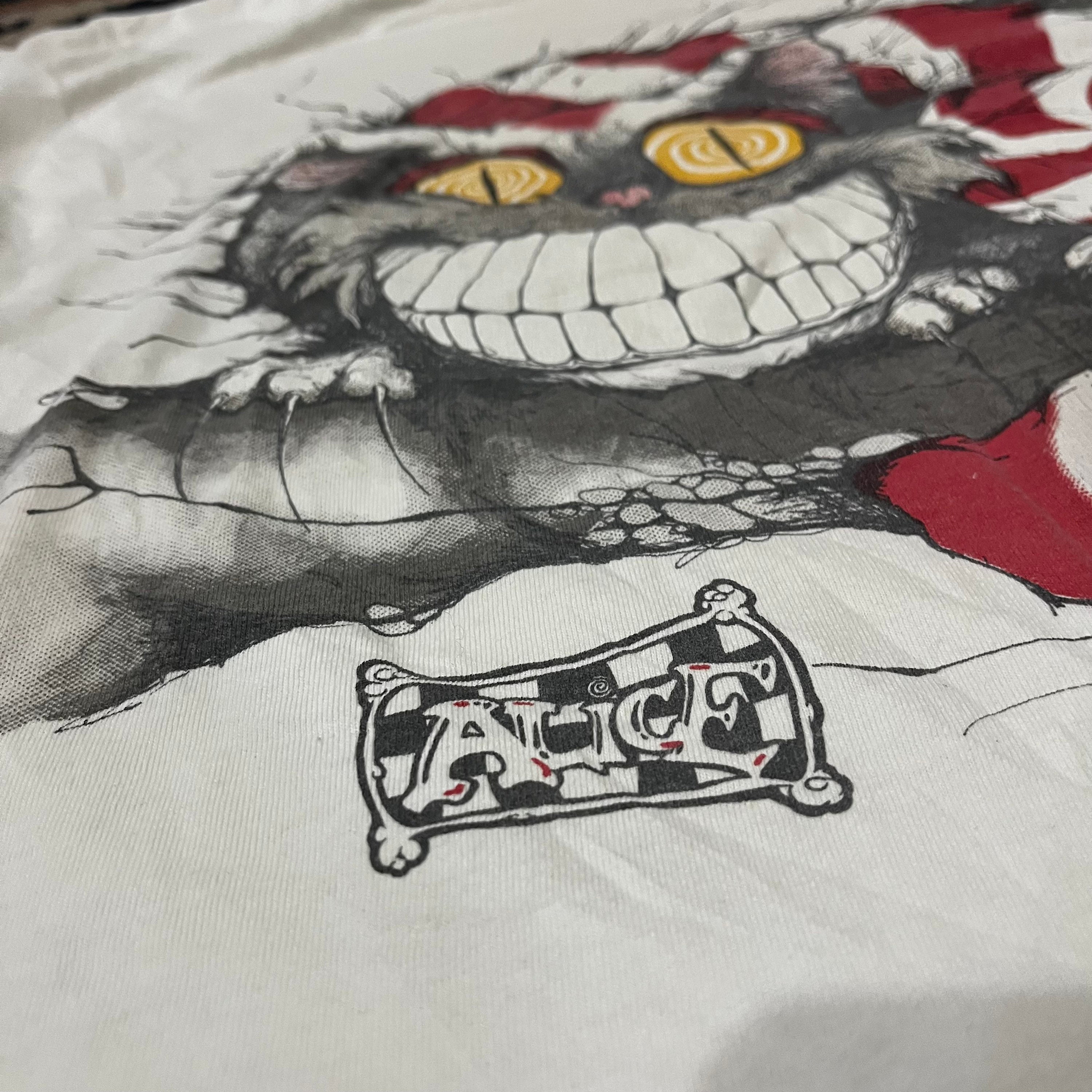 Vintage 90s the Cheshire Cat T-shirt Size Xl Made in Usa Vintage 90s the Cheshire Cat T-shirt Size Xl Made in Usa