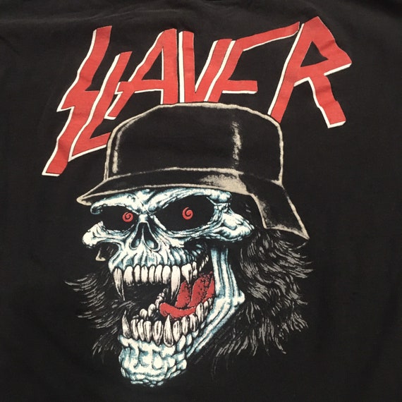 80s slayer single stitch size xl - image 1