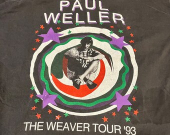 The Jam Shirt, Vintage Rare T-shirt, Paul Weller, Clash Stranglers