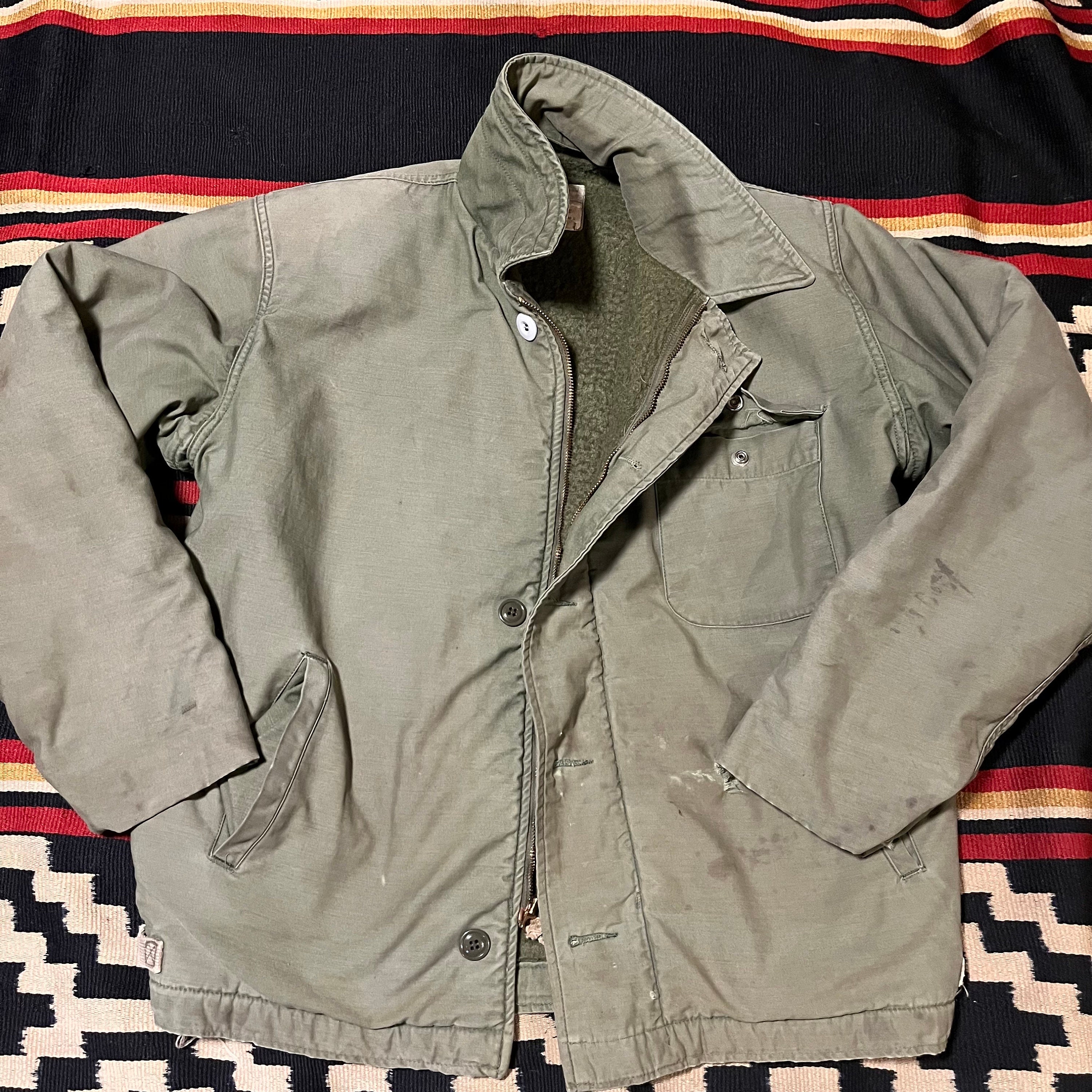 Vintage Usn A2 Deck Jacket - Etsy