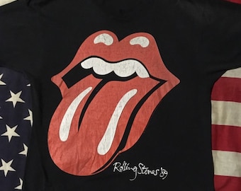 Vintage 1988 Mick Jagger Australia Tour T-shirt Rock Concert