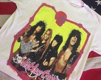 Vintage 1989 Motley Crüe Promo Hemd