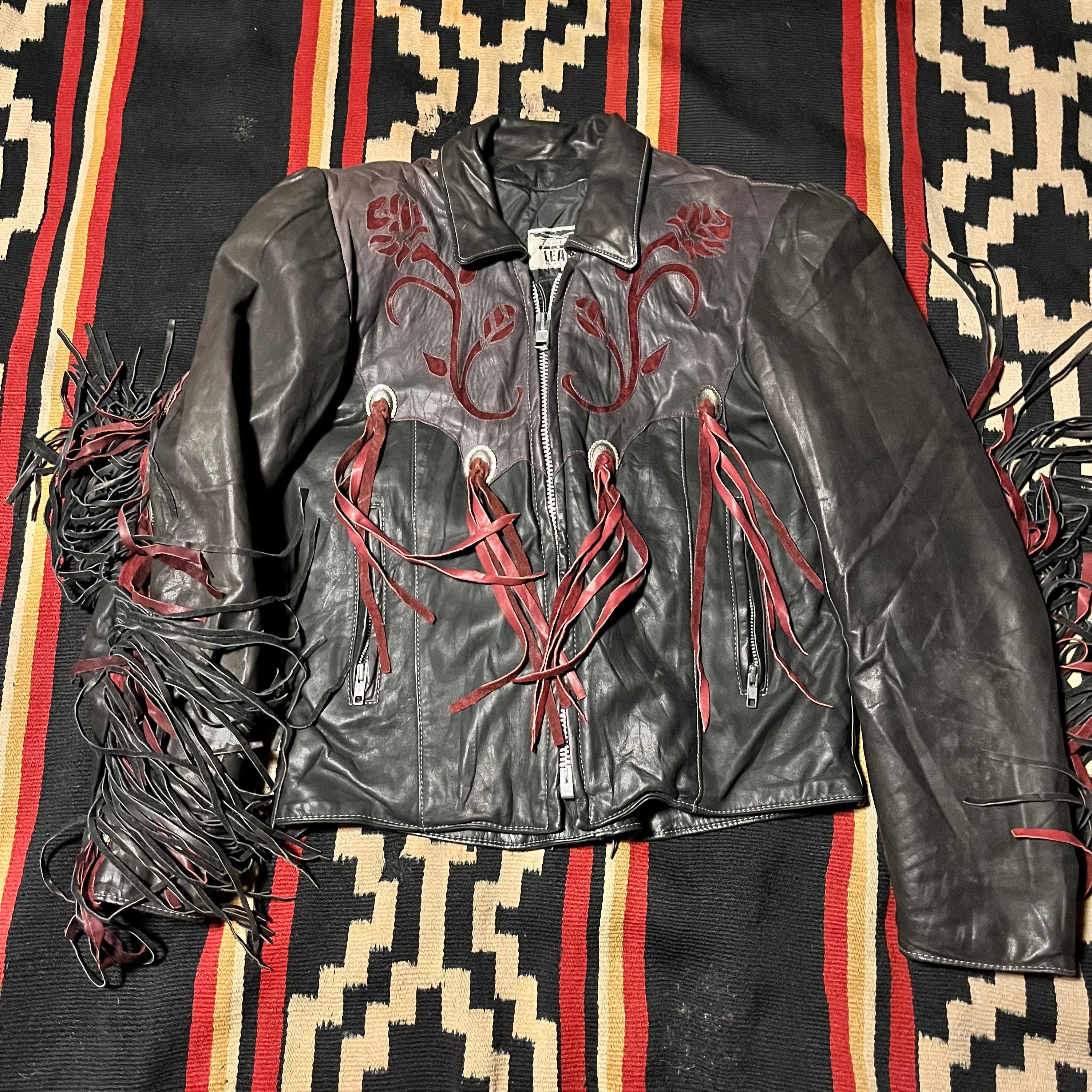 Gypsy Leather Jacket - Etsy
