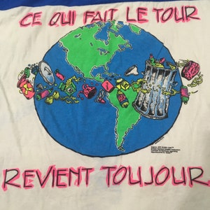 Cool 80s french what comes around... size xl and extra long