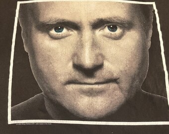 1994 phil collins tour shirt single stitch made in usa size xl