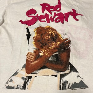 1988 rod Stewart dead stock  promo shirt out of order screenstars tag size xl single stitch