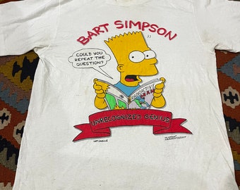 90年代のヴィンテージ ザ・シンプソンズ 父と息子のような青いシングル