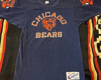 Maillot Vintage Chicago Bears 80's Sand-Knit 'Danimal' - Taille Large/XL - NFL, Neuf