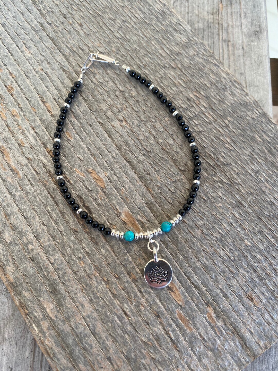 Ankle Bracelet Sterling Silver Ankle Bracelet Yoga Anklet Etsy