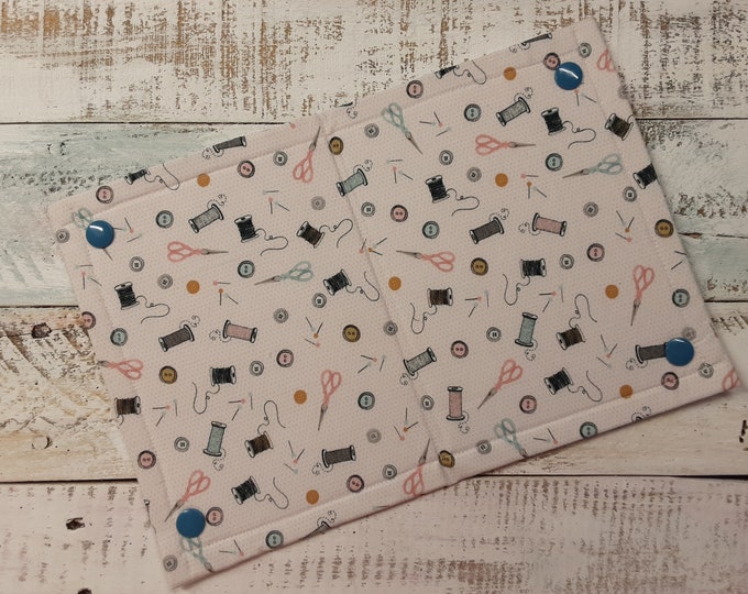 Sewing Theme Thread Keeper Cross Stitch, 7