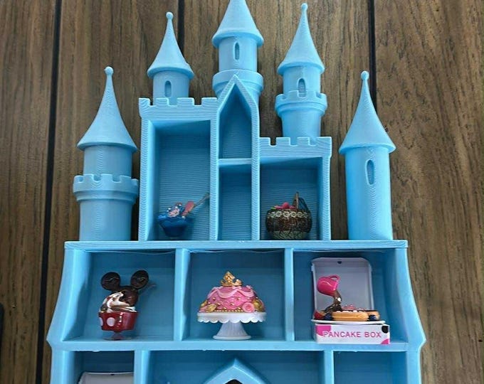 Castle Display Shelf for Mini Brands Create Disney Snacks – 3D Printed ...