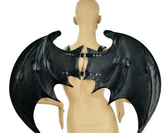 Leather Bat Wings