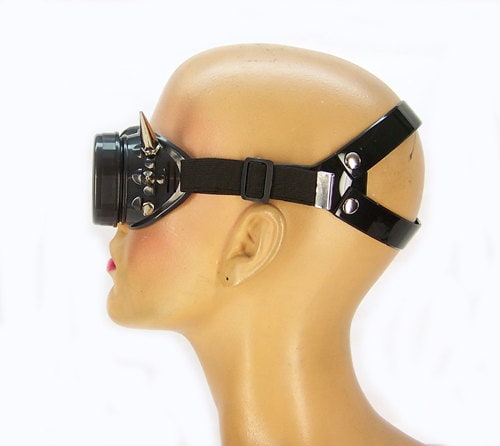 Spkicky Goggles Spiked Goggles, Handmade Steampunk Goggles - Etsy