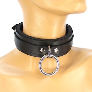 Classic Padded Bondage Collar (mature)