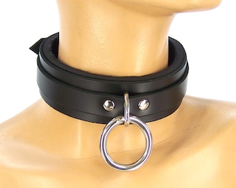 Classic Padded Bondage Collar (mature)