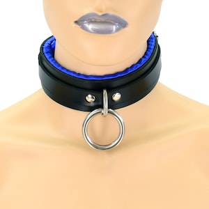 Blue Satin Lined Sub Collar