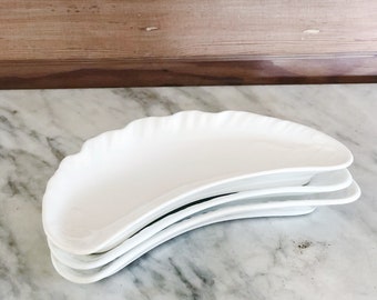 Ironstone Crescent Shaped Bowls