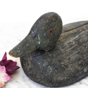 Vintage Wooden Duck Decoy