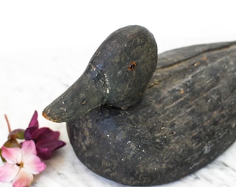 Vintage Wooden Duck Decoy