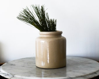 Small Stoneware French Crock