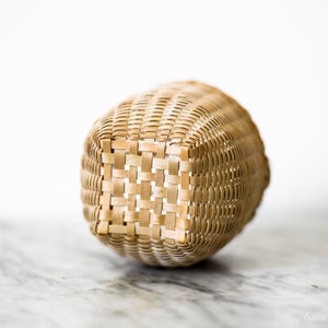 Minature Handwoven Shaker Basket image 4