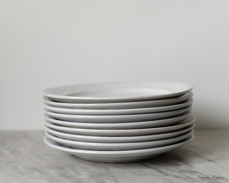 ironstone plates